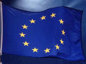 Флаг Евросоюза, фото с сайта "Наша Украина"