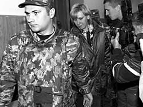 Светлана Бахмина в суде. Фото: "Независимая газета"