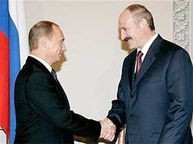 Путин и Лукашенко. Фото AFP (с)