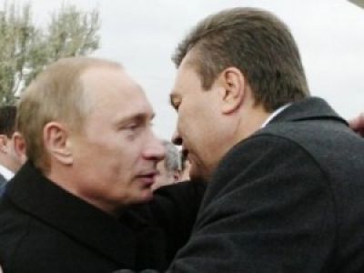 Путин Янукович Фото: news.pn