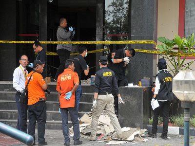 Взрыв в Индонезии. Фото: tvc.ru