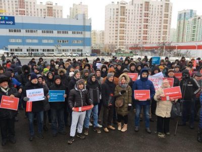 Забастовка избирателей, Тюмень. Фото: Зоя Звездина. Каспаров.Ru