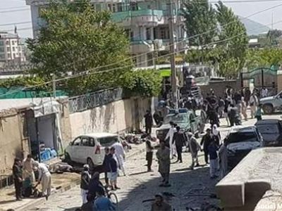 Взрыв в Кабуле. Фото: tolonews.com