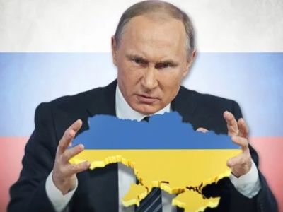 Путин и Украина. Иллюстрация: yakovenkoigor.blogspot.com