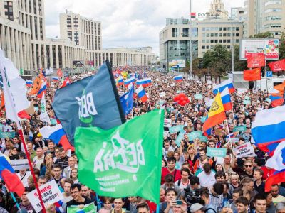 Акция за допуск оппозиции на выборы в Мосгордуму, 20.7.19. Фото: navalny.com
