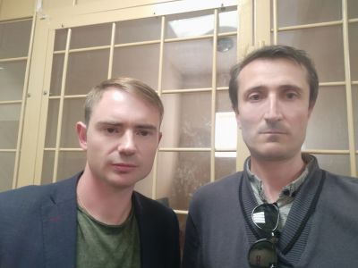 Максим Круглов и Сергей Черкасов.  Фото: Facebook Сергея Черкасова