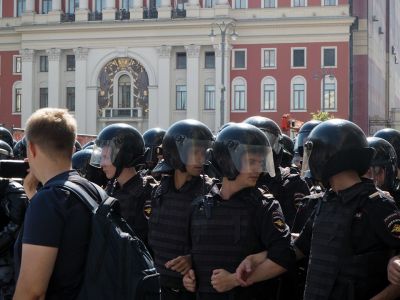 Протесты в Москве. Фото: Каспаров.Ru