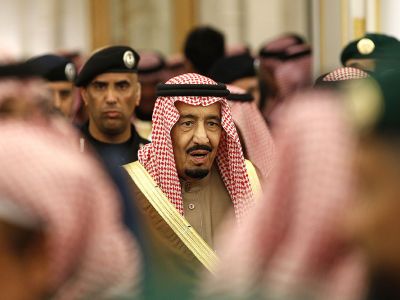 Король Саудовской Аравии Салман ибн Абдул Азиз аль-Сауд. Фото: AP/Yoan Valat