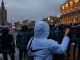 Во время протестной акции в поддержку Алексея Навального в Москве на Комсомольской площади. Фото: Алексей Майшев / РИА Новости