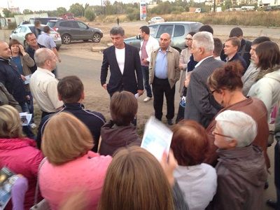 Встречи с ярославскими избирателями. Фото: Facebook Бориса Немцова