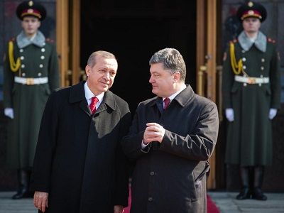 Эрдоган и Порошенко. Источник - zn.ua