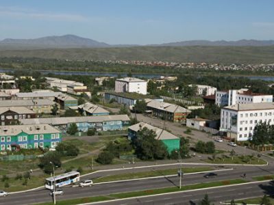 Вид на один из районов Кызыла. Фото: Александр Кряжев / РИА Новости