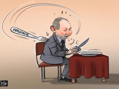 Фирменный обед от повара. Карикатура: cartoonmovement.com